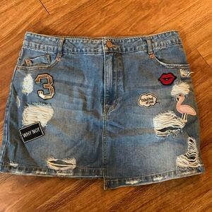 Mini Jeans Skirt
